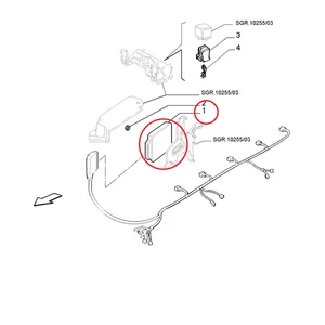 CENTRALINA INIEZIONE FIAT BRAVO - MAREA ORIGINALE 46435301 - Foto 1 di 1