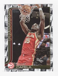 2025-26 TOPPS BASKETBALL SEASON TIP OFF CLINT CAPELA ATLANTA HAWKS #63 - Picture 1 of 2