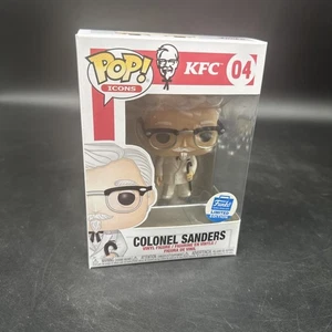 Funko POP! Icons (KFC) - COLONEL SANDERS (w/Cane) #04, Funko Shop Exclusive - Picture 1 of 6