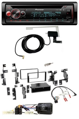 Pioneer DAB CD Lenkrad USB Bluetooth Autoradio für Nissan Tida ab 2008 Titan ab - Bild 1 von 4