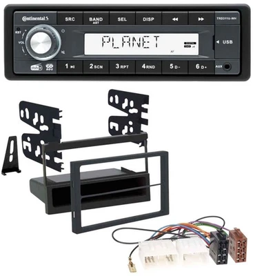 Continental MP3 AUX USB DAB 1DIN Autoradio für Mazda 626 (99-00) / MPV (96-99) - Bild 1 von 4