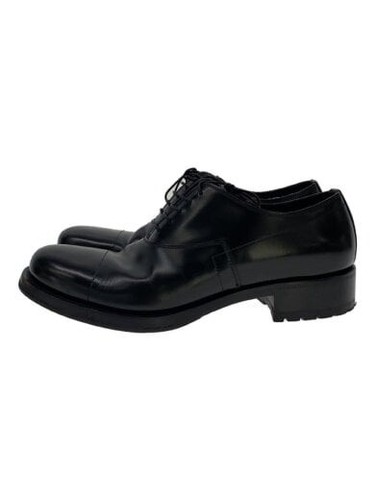 PRADA Scarpe da abito UK8 BLK Pelle