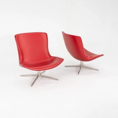 2010s Monica Forster for Bernhardt Design Vika Swivel Lounge Chair 4x Available - Image 1 of 4