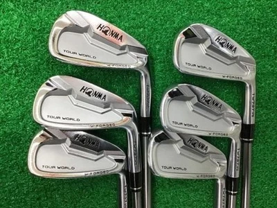 HONMA TOUR WORLD TW737Vs Iron Set Golf Club 5-10 6S VIZARD IB85/SR #AP08064 - Image 1 of 4