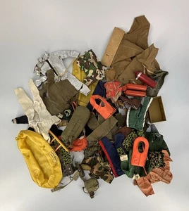 Lote de accesorios vintage GI Joe Adventure Team años 60 70 Hasbro~MAL ESTADO - Imagen 1 de 16
