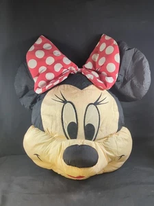 Disney Mickey Stuff für Kinder Minnie Mouse Kissen Pyjama Beutel Nylon 19x17x7" Schleife - Bild 1 von 10