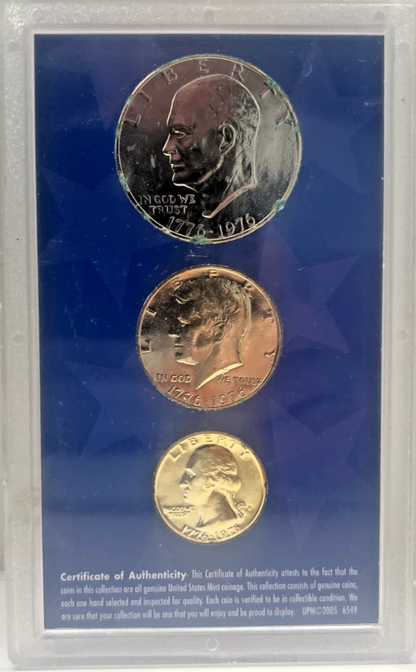 24 Kt. Gold Layered Bicentennial Collection 1976 - Image 1 of 2