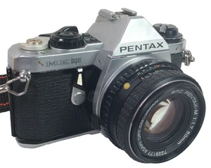 Cámara SLR Pentax ME Super 35 mm con lente de 50 mm comprobada probada - Imagen 1 de 24