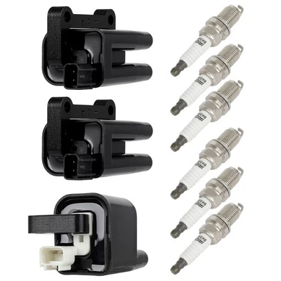 Ignition Coil and Spark Plug for 1997-2004 Mitsubishi Montero Sport UF196 UF197 - Image 1 of 4