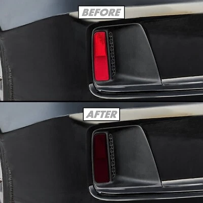 ДЛЯ 2016-2017 Honda Accord Coupe 2DR задний отражатель ДЫМ предварительно нарезанный виниловый оттенок - Изображение 1 из 4