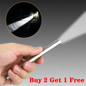 9000000Lm Portable Super Bright LED Flashlight USB Rechargeable Pen Torch Lamp - Picture 1 of 10