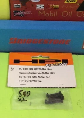 HPI Z751: M3x20mm Self Tapping Binder Head Screws {6pc} NewInPack 🇺🇸 Shipped - Image 1 of 3