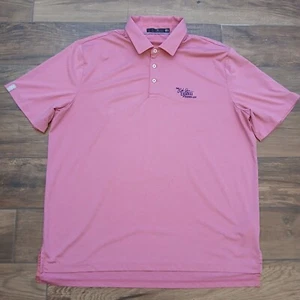 RLX Polo Herren Extra Large Pink Golf Shirt Performance Stretch Flex French Lick - Bild 1 von 9