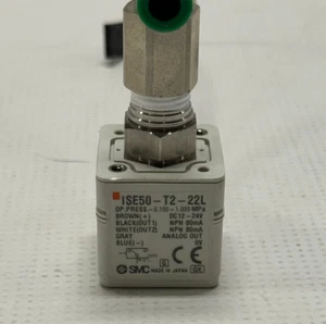 SMC Digital Pressure Switch ISE50-T2-22L - Picture 1 of 8