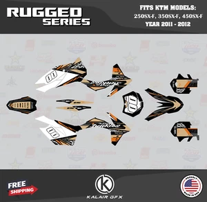 Graphics Kit for KTM 250SX-F, 350SX-F and 450SX-F (2011-2012) Rugged - Tan - Picture 1 of 6