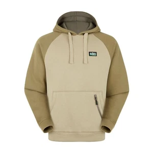 Ridgeline North Island Hoodie Teak Mix Quarter Zip Warm Comfy Zip Pocket New - Picture 1 of 3