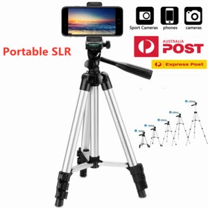 Professional SLR Camera Portable Tripod Stand Mount Holder For iPhone Lightweigh - Picture 1 of 14