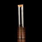Glass Test Tubes with Cork Stoppers for Bath Salt Candy Storage Science Party