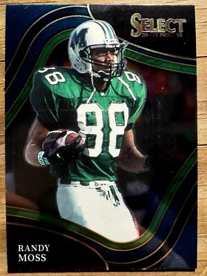 🎄2022 Panini Select Draft Picks🔥Randy Moss🔥#162 Field Level Blue🎁 - Image 1 of 2