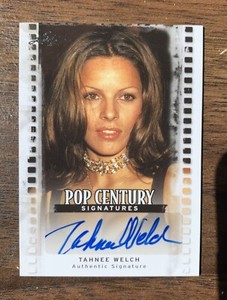 2011 Leaf Pop Century Signatures Tahnee Welch Autograph