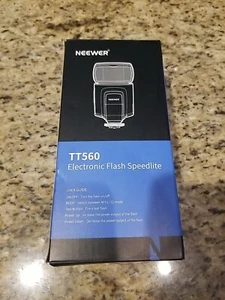 Neewer TT560 Flash Speedlite for Canon Sony Nikon Panasonic Olympus Pentax - Picture 1 of 9