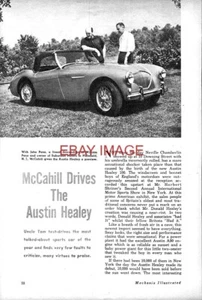 1954 Austin Healey '100' Original McCahill Motor Car Road Test Report 719/85xxx - Bild 1 von 2