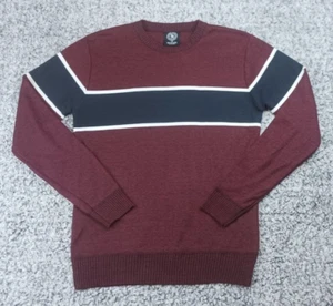 Street Rules Clothing Co Boys Sweater Size 18 Maroon & Black - Picture 1 of 9