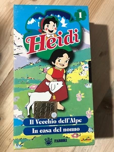VHS Fabbri - Heidi 1: Il Vecchio dell'Alpe, In casa del nonno - Imagen 1 de 1