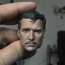 1/6th Pedro Pascal Mandalorian Male Soldier Head Sculpt Fit 12''Action Figure