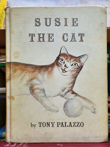 Susie the Cat by Tony Palazzo 1963 EX-LIB CHILDREN'S Vintage HC - Picture 1 of 11