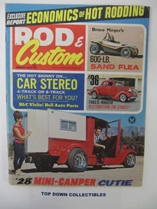Rod & Custom Magazine March 1968 Sherman Vandeman Hot Rod Camper - Foto 1 di 3