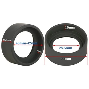 Microscope Flat angle eye mask,Suitable for 40-42mm Stereo Microscope Eyepieces - Picture 1 of 8