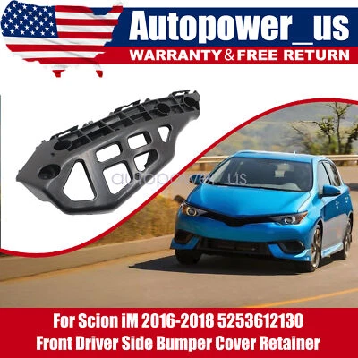 Front Left Side Bumper Cover Retainer 5253612130 For Scion iM 2016 Brand New - Image 1 of 4