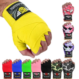 Hand Wraps 180" Bandages UFC Inner Boxing Gloves MMA Muay Thai Kick Boxing USA.. - Picture 1 of 79