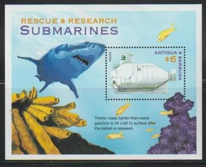 ANTIGUA & BARBUDA 2000 BRIEFMARKEN RETTUNG UND FORSCHUNG U-BOOTE SS POSTFRISCH - ANT771 - Bild 1 von 1