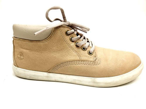 Timberland Dause Sneaker Stivali in Pelle Nabuk Beige Donna Taglia 8