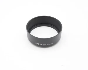 JJC LN-58S Black Metal Screw-In Lens Hood for 58mm Filter Fronts  (#15158) - Picture 1 of 4
