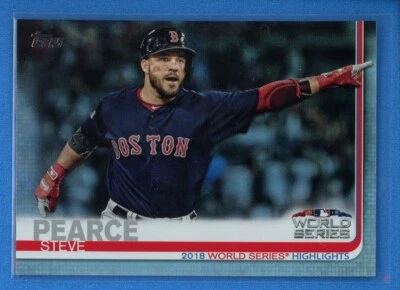 2019 Topps Series 1 Rainbow Foil Parallel #275 Steve Pearce Boston Red Sox - Image 1 of 2