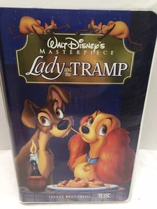 Lady And The Tramp VHS 1987 Walt Disney Masterpiece Collection Nice! Look👀🔥🔥 - Picture 1 of 4