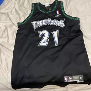 Rare Reebok NBA Minnesota Timberwolves Kevin Garnett Basketball Jersey - Picture 1 of 14