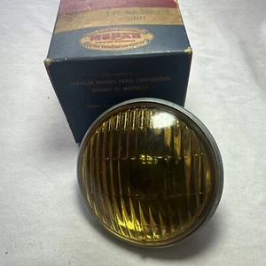 1942 - 1954 Mopar Fog Light Sealed Beam Amber N O S MoPar - Picture 1 of 9