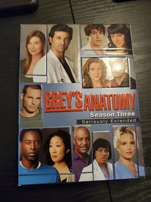 Grey's Anatomy Season Season Three 3 "Seriously Extended" DVDs - Image 1 of 4