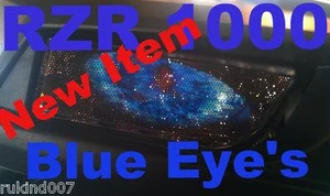 Polaris RZR 1000 BLUE EYES HeadLight Cover's Rukindcovers New Item 2018 RZR 900 - Picture 1 of 9