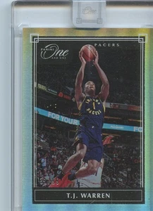 2019-20 ONE ON ONE PANINI T.J WARREN #68 31/99!! - Picture 1 of 1