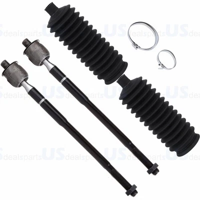 For 1998-2002 Chevrolet Prizm 4x Front Inner Tie Rod End Rack and Pinion Bellow3 - Image 1 of 4