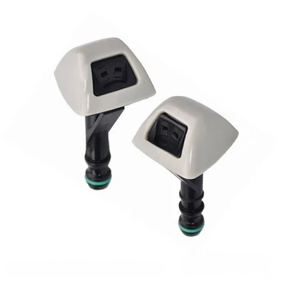 Pair of Headlight Washer Nozzle for BMW 1 Series E87 2003 2007 Direct Fit Parts - Image 1 of 4