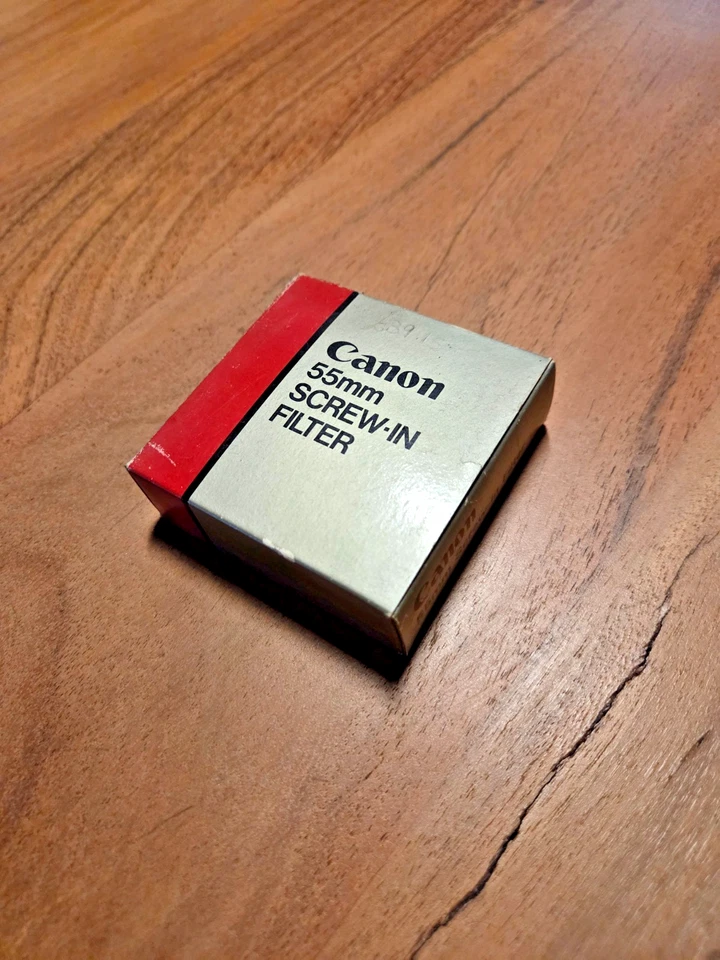 Genuine Canon 55mm Screw In Polarizing Filter PL-L - Image 1 of 4
