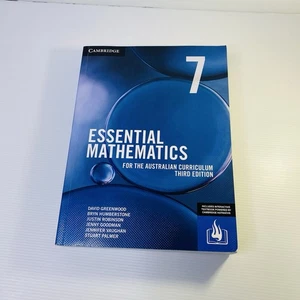 Essential Mathematics 7 Cambridge Third 3rd Ed 3E Seven Australian Curriculum - Picture 1 of 6