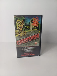Creepshow 1982 VHS Video Cassete Stephen King George A Romero Horror Vintage - Picture 1 of 22