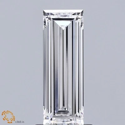 Diamante suelto cultivado en laboratorio Baguette 1,10 quilates D VS1 CVD IGI certificado Foto 1 de 3